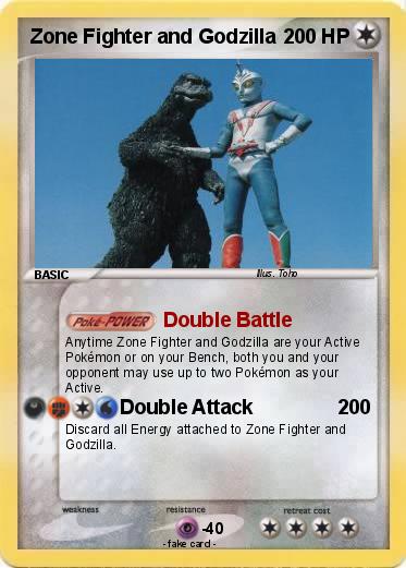Pokemon Zone Fighter and Godzilla
