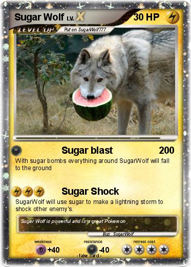 Pokemon Sugar Wolf