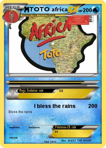 Pokemon TOTO africa