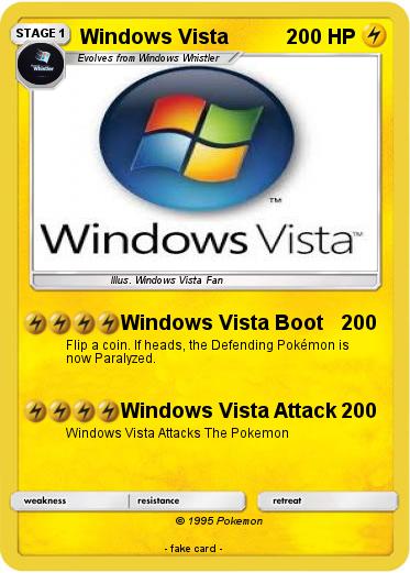 Pokemon Windows Vista