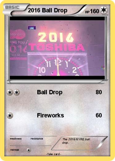 Pokemon 2016 Ball Drop