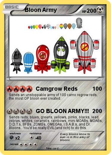 Pokemon Bloon Army