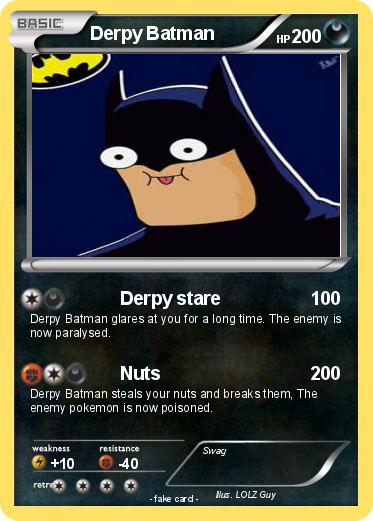 Pokemon Derpy Batman