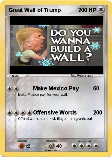 Pokemon Great Wall of Trump