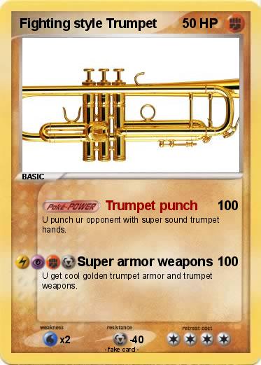 Pokemon Fighting style Trumpet