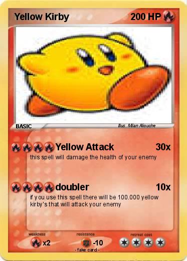 Pokemon Yellow Kirby