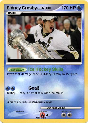 Pokemon Sidney Crosby