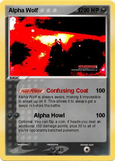 Pokemon Alpha Wolf                         1