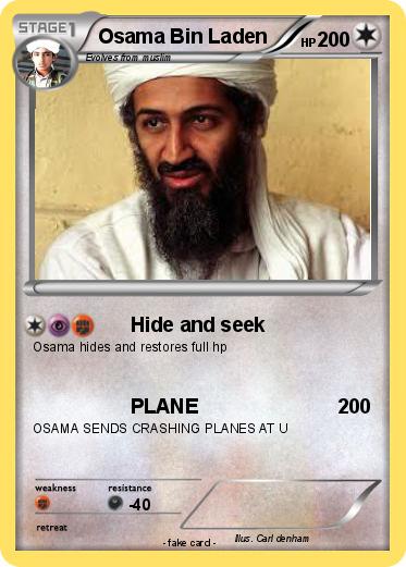 Pokemon Osama Bin Laden