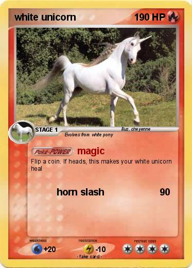 Pokemon white unicorn