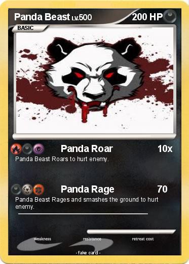 Pokemon Panda Beast