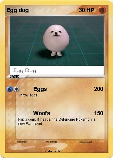 Pokemon Egg dog