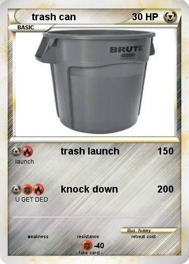Pokemon trash can