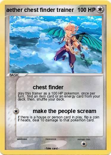 Pokemon aether chest finder trainer