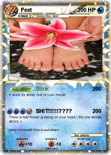 Pokemon Feet