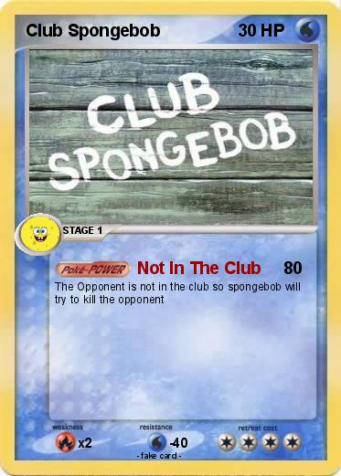 Pokemon Club Spongebob