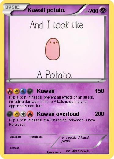 Pokemon Kawaii potato.