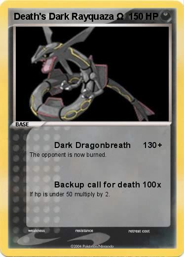 Pokemon Death's Dark Rayquaza Ω