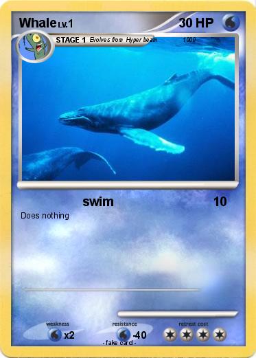 Pokemon Whale