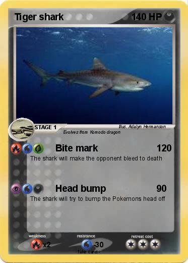 Pokemon Tiger shark