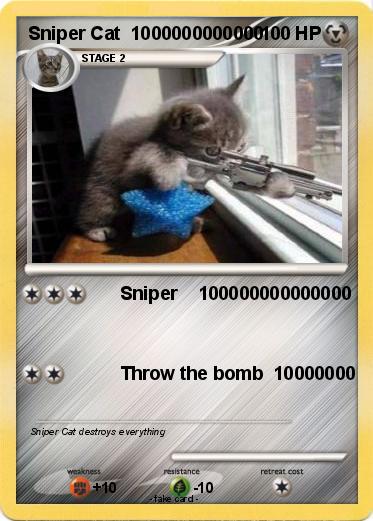 Pokemon Sniper Cat  1000000000000