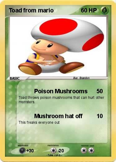 Pokemon Toad from mario