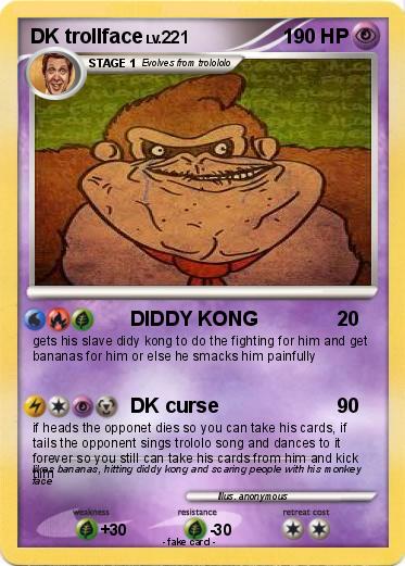 Pokemon DK trollface