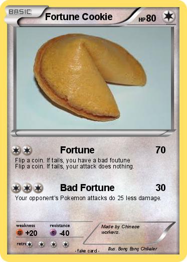 Pokemon Fortune Cookie