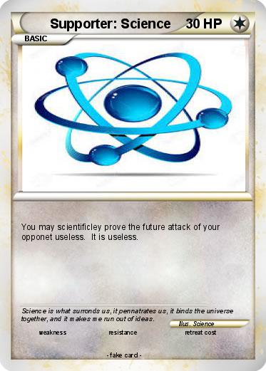 Pokemon Supporter: Science