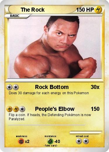 Pokemon The Rock