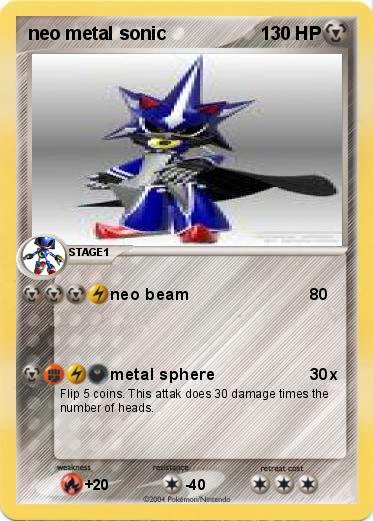 Pokemon neo metal sonic
