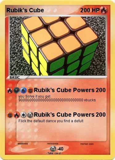 Pokemon Rubik’s Cube