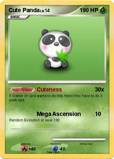 Pokemon Cute Panda