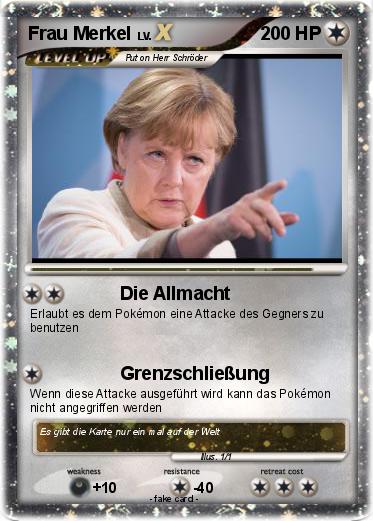 Pokemon Frau Merkel