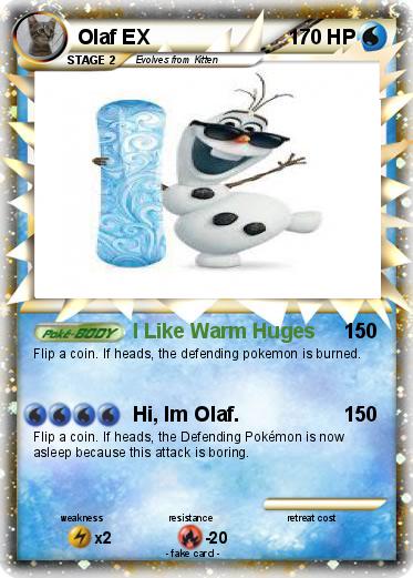 Pokemon Olaf EX