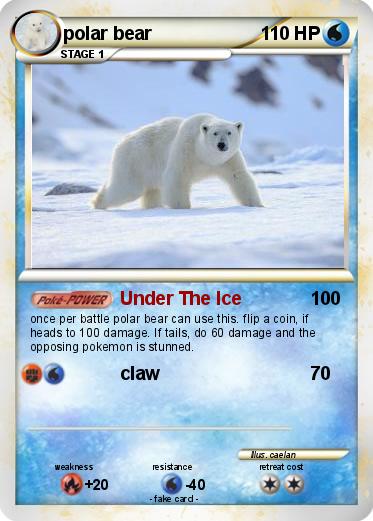Pokemon polar bear