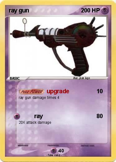 Pokemon ray gun
