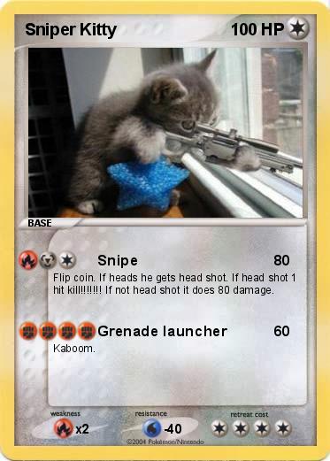 Pokemon Sniper Kitty