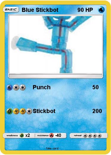 Pokemon Blue Stickbot