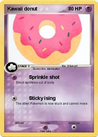 Pokemon Kawaii donut