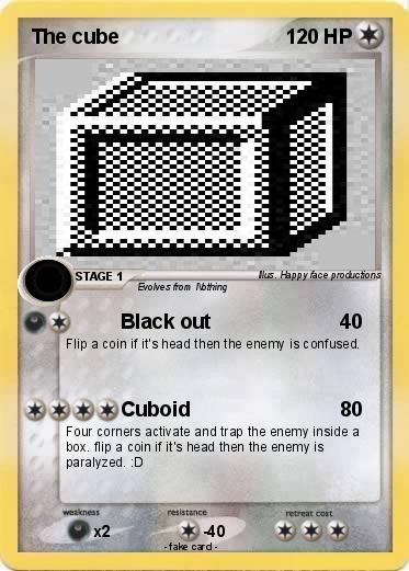 Pokemon The cube