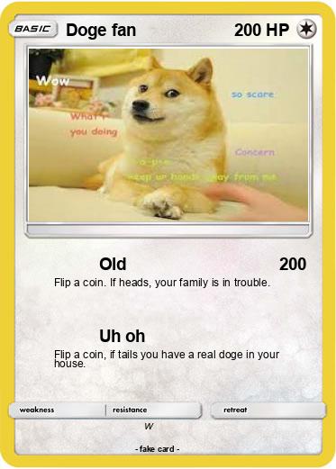 Pokemon Doge fan