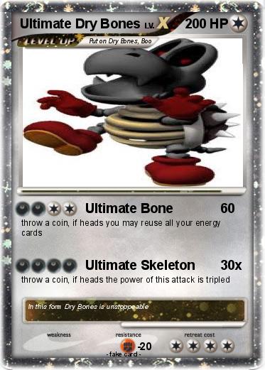 Pokemon Ultimate Dry Bones