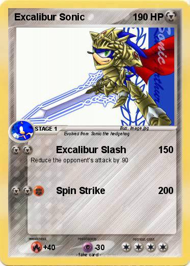 Pokemon Excalibur Sonic