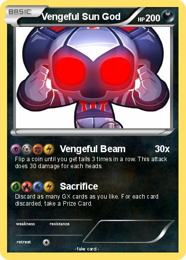 Pokemon Vengeful Sun God