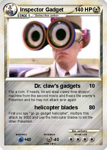 Pokemon Inspector Gadget