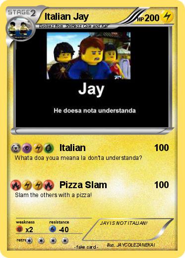 Pokemon Italian Jay
