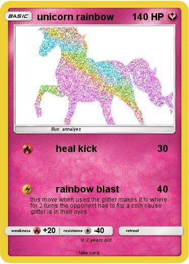 Pokemon unicorn rainbow