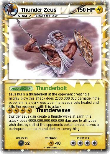 Pokemon Thunder Zeus