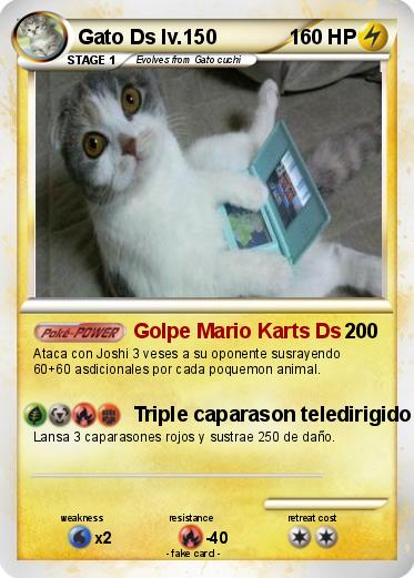 Pokemon Gato Ds lv.150